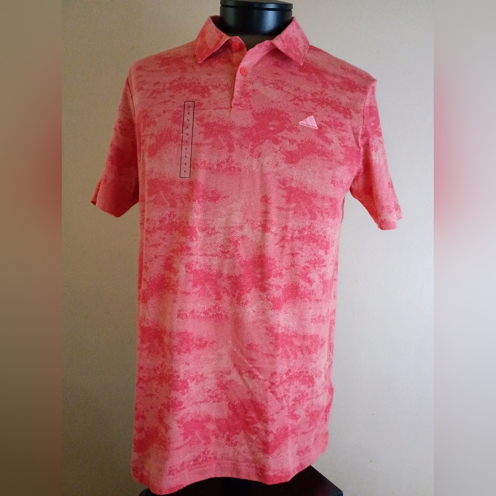 Adidas Go To Prt Polo Preloved Scarlet - NWT Large $80